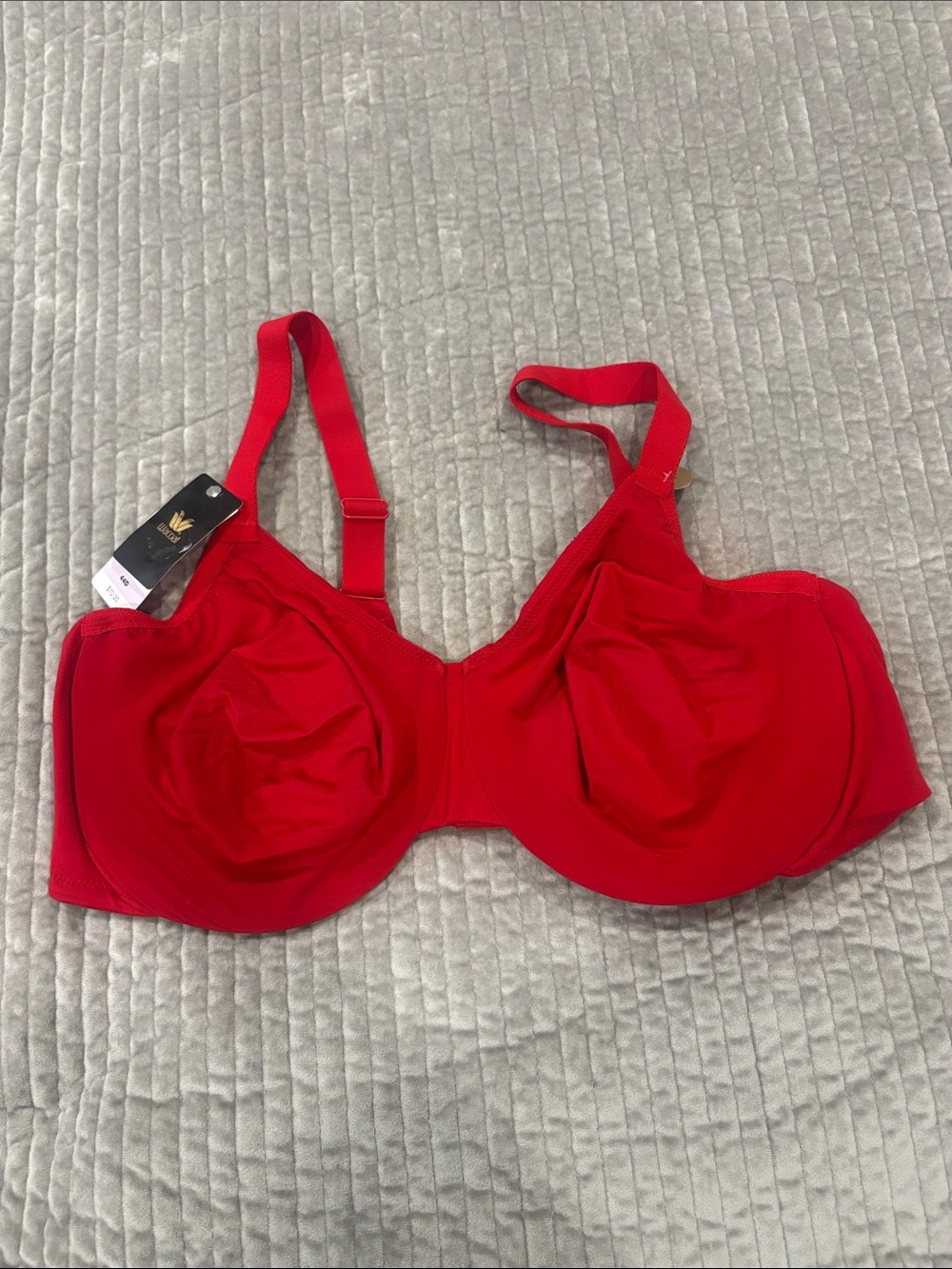 Wacoal Red Full-Coverage Underwire Bra